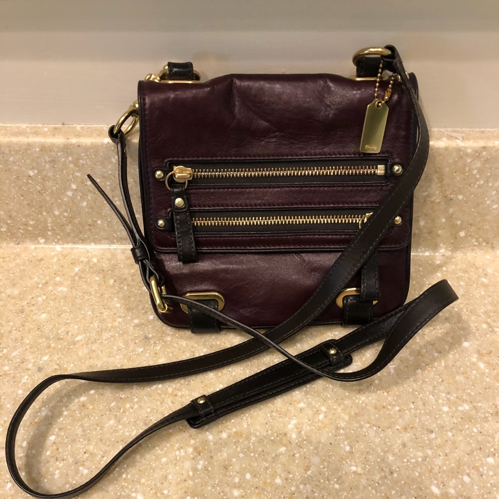 Coach Cambridge Leather Crossbody